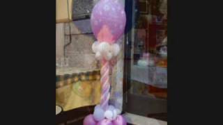 Battesimi e Comunioni Artballoon tel 0639723294 Balloon Roma Prati via degli Scipioni 48 [upl. by Domini144]