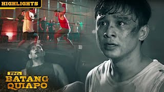 Santino knocks down Tisoy during their fight  FPJs Batang Quiapo w English Subs [upl. by Northway]