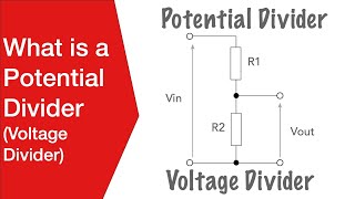 What is a Potential Divider or Voltage Divider Circuit [upl. by Savdeep]