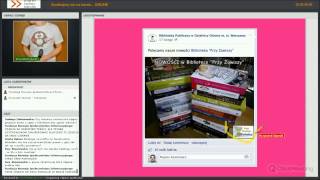 Facebook dla bibliotek  webinarium [upl. by Azral]