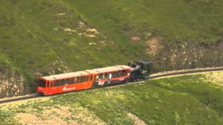 Brienz Rothorn Bahn  lineside [upl. by Aynor]