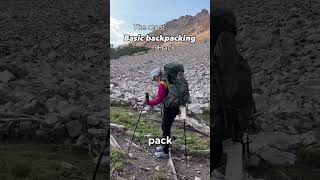 Ultimate Tips for Beginner Backpackers backpacking hiking shorts [upl. by Ardnuassak]