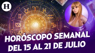 Horóscopos de la semana con Mhoni Vidente del 15 al 21 de julio [upl. by Meaghan117]