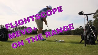 Golf Using the Flightscope Mevo Outside [upl. by Llib]