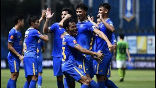 Ikhsan Fandi scores 4 goals in 11 minutes for BG Pathum vs Prachuap [upl. by Einnahc]