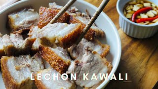 Air Fryer Lechon Kawali  Crispy Filipino Pork Belly Recipe [upl. by Nerrej]