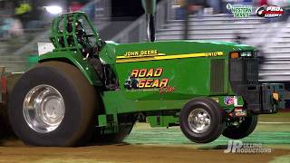 Tractor Pulling 2024 50 Pro Stock Tractors pulling in Nashville IL ProPulling [upl. by Ahsieyk143]