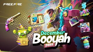 DECEMBER BOOYAH PASS FREE FIRE 2024 🤑 UPCOMING SEASON 24 DECEMBER BOOYAH PASS PASS REVIEW [upl. by Morentz]