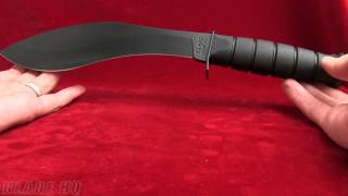 Ka Bar Combat Kukri Overview [upl. by Auqinal997]