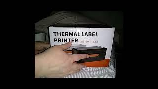 Thermal Label Printer For 85 Installation and Review [upl. by Lacym824]