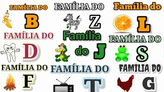 Família Silábica CompletaAlfabetização Infantil Video Educativo [upl. by Ardnua753]