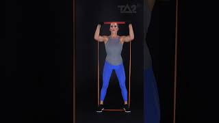 Awesome Full Body Exercise  Sqaut  Shoulder Press  TA2 Burn [upl. by Llennej]