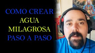 COMO CREAR AGUA MILAGROSA PARA MANIFESTAR ATRAER Y LIMPIAR  SECRETOS REVELADOS DE VIBRACIÓN MENTAL [upl. by Walter672]