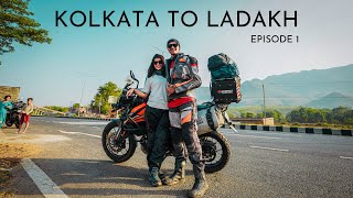 KOLKATA TO LADAKH 2023  EPISODE 1  KOLKATA TO AURANGABAD 545Km  Ladakh Ride 2023 ladakh20 [upl. by Nolubez]