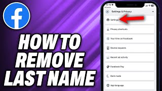 How To Remove Last Name On Facebook 2024  Quick Help [upl. by Gitt207]