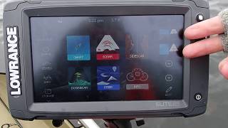 Lowrance Elite TI2  Trails and Waypoints  Creating Editing and more [upl. by Hanway645]