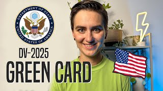 How to apply for Green Card Lottery DV2025 [upl. by Vezza]