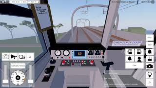 Roblox Trainways Central Suburbs Line Liverpool Street to Noghra [upl. by Notsae]