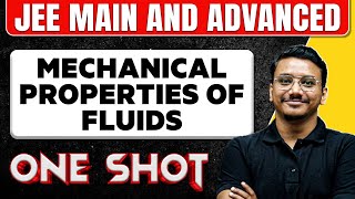 MECHANICAL PROPERTIES OF FLUIDS in One Shot All Concepts amp PYQs Covered  JEE Main amp Advanced [upl. by Ahseyi]