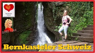 Bernkasteler Schweiz  Wandern an der Mosel  SoloHike 👱🏻‍♀️ 27K [upl. by Ettennal]