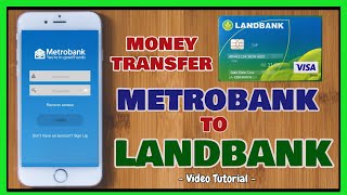 Metrobank to Landbank Transfer How to Send Money from Metrobank to Other Bank Online [upl. by Kinney318]