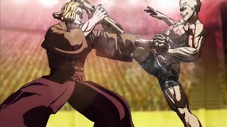 Raian Kure vs Mokichi Robinson DUBBED Kengan Ashura HD 😱❤️🤯💯🔥🍿💪👌 [upl. by Margie]