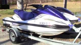 2005 Yamaha FX Wave Runner 4stroke jet ski walkaround video [upl. by Alarice]