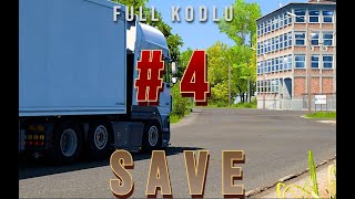 📢 4 TIRLI FULL KODLU DLCLİ SAVE  FARKIMIZ ORTA DA 🔥⚫Ets • 150 Dlcli Save 1 ❤️ truckersmp [upl. by Alyakem]