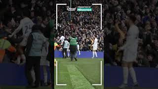 Pitchside camera of Piroe penalty winner lufc [upl. by Nednal]