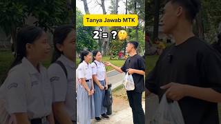 Soal MTK Gampang  2 Pangkat 4❓ mtk education stitch matematika shorts [upl. by Aremaj]