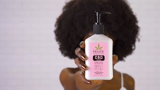 Hempz CBD Aromatherapy Rose Oil Herbal Body Moisturizing Body Lotion [upl. by Clabo]