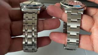 Rolex Submariner 41mm vs OMEGA Seamaster Diver 300M [upl. by Sirehc250]