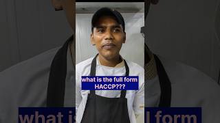 What is the full form HACCP cheflife viralvideo [upl. by Eelahc700]