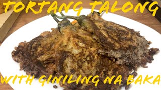 TORTANG TALONG with Giniling na Baka [upl. by Ahslek531]