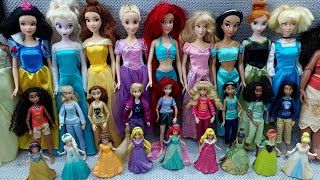 Disney Princess Doll Makeover  DIY Miniature Ideas for Barbie  Wig Dress Faceup and More DIY [upl. by Ainad]