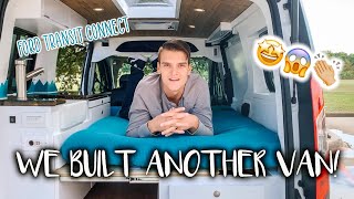 Van Tour Ford Transit Connect Vanlife Conversion [upl. by Mccully]