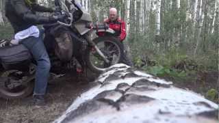 KLR 650 amp DR 650 21  Twists a Crash Dirt River Crossings Hill Climbs amp Single Tracks [upl. by Aianat998]