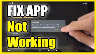 How to Fix Apps Not Working or Opening on Amazon FIRE HD 10 Tablet Fast Method [upl. by Irdua]