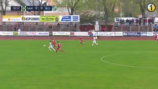 Skövde AIK  Oddevold 190427 [upl. by Ollopa637]