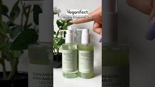 Trying the Veganifect Cleansing Oil amp Gel Cleanser veganifect koreanskincare cleansingoil [upl. by Lawlor]