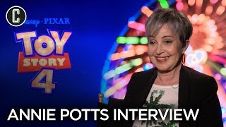 Toy Story 4 Annie Potts Interview Bo Peep [upl. by Zacek374]