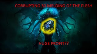 PoE 317 CORRUPTING 30 MELDING OF THE FLESH FOR HUGE PROFIT [upl. by Cock]