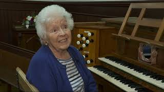 75 year long service as church organ player [upl. by Gaillard]