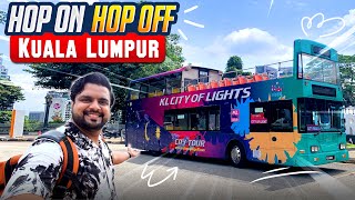 Visiting top attractions of Kuala Lumpur in Hop on Hop off bus service of Kuala Lumpur Malaysia [upl. by Assirrac]