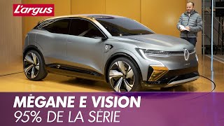 Renault Mégane eVision  la future compacte électrique de 2022 [upl. by Mozart]