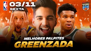 MELHORES PALPITES NBA Melhores Dicas e análises de apostas Basquete HOJE [upl. by Heer]