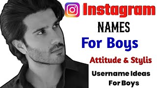 🤩instagram username for boys । instagram stylish name । stylish name instagram 2025 [upl. by Ahsienar]