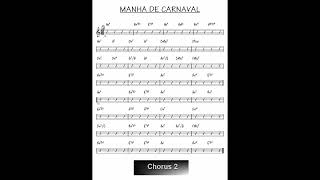 BLACK ORPHEUS  Manha De Carnaval  Backing Track in Am  Latin Salsa ChaChaCha Play Along Awesomely [upl. by Alber]