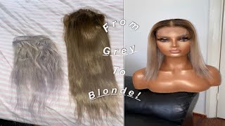 How to fix over toned greysilver hair AT HOME [upl. by Cleopatre]