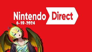 Inochi Kawa does a Nintendo Direct REACT  6182024  EN VTuber [upl. by Fronnia785]